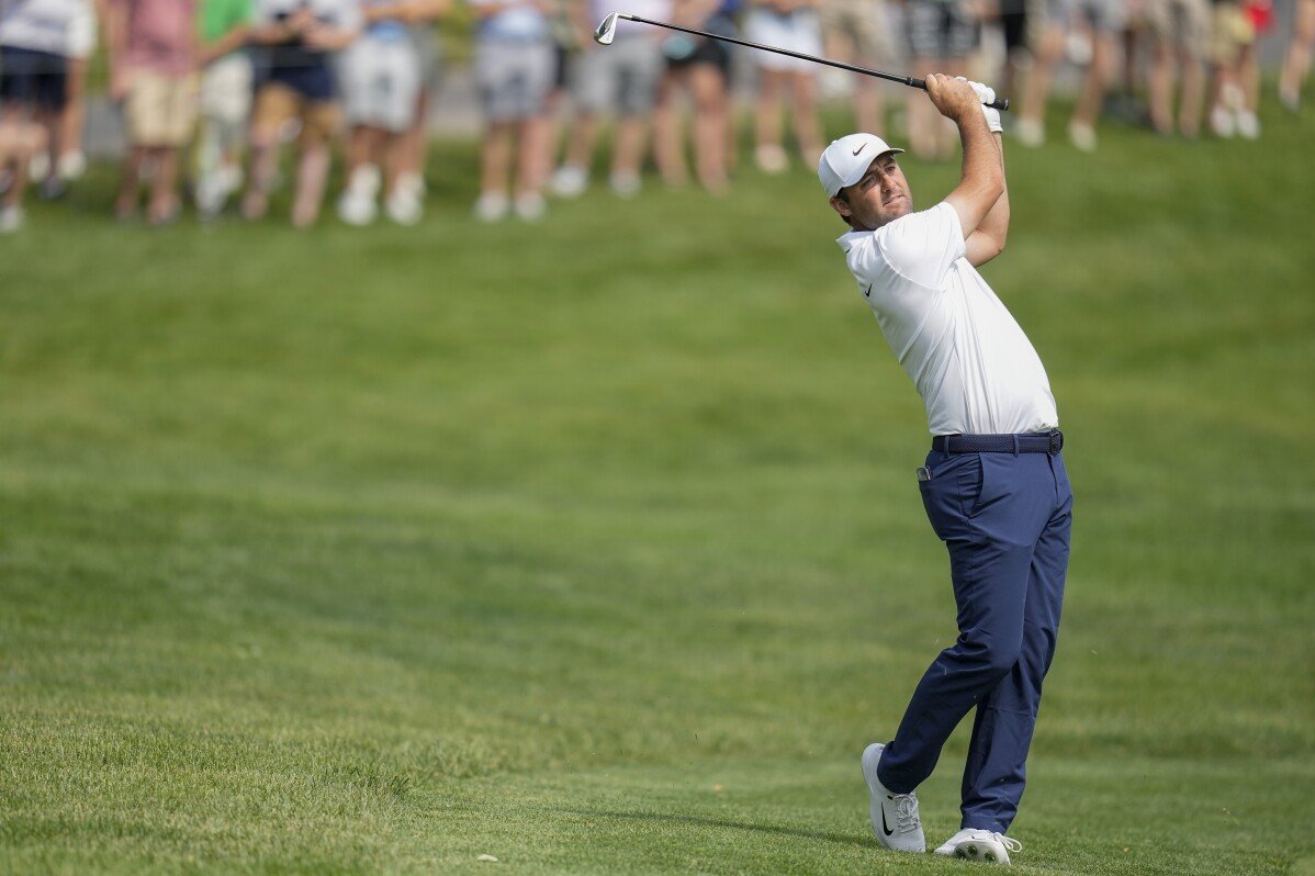 La gran actuación final de Scottie Scheffler le da una ventaja de 3 golpes en el Memorial